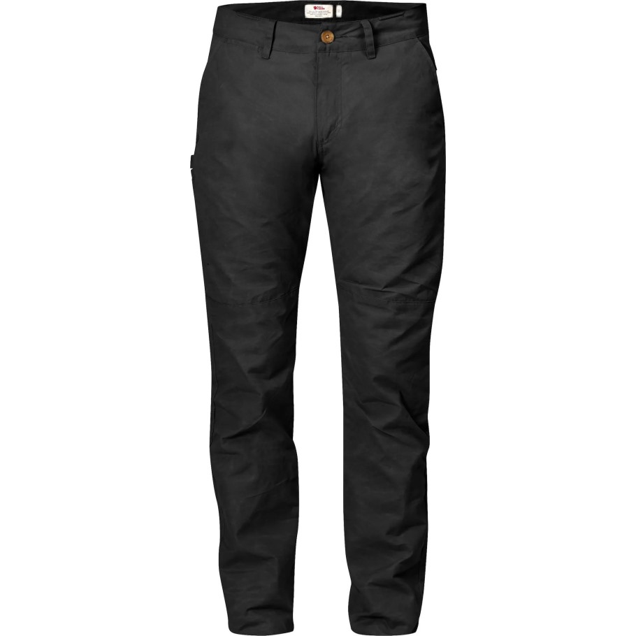 Dark Grey Fjällräven Outlets Brand Srmland Tapered Trousers M Long