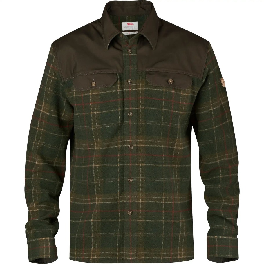 Fjällräven Outlets Granit Shirt M Green