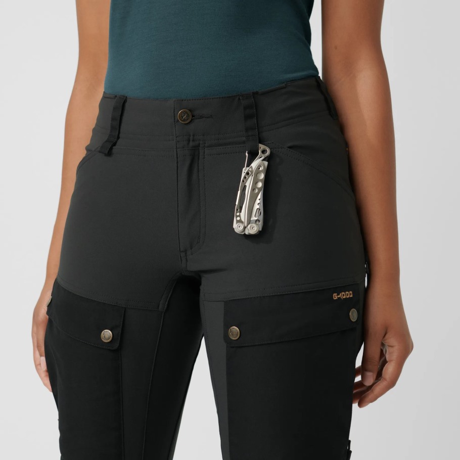 Tømmer Brun-kastanje Fjällräven Outlets Merkevare Keb Bukser M Kort