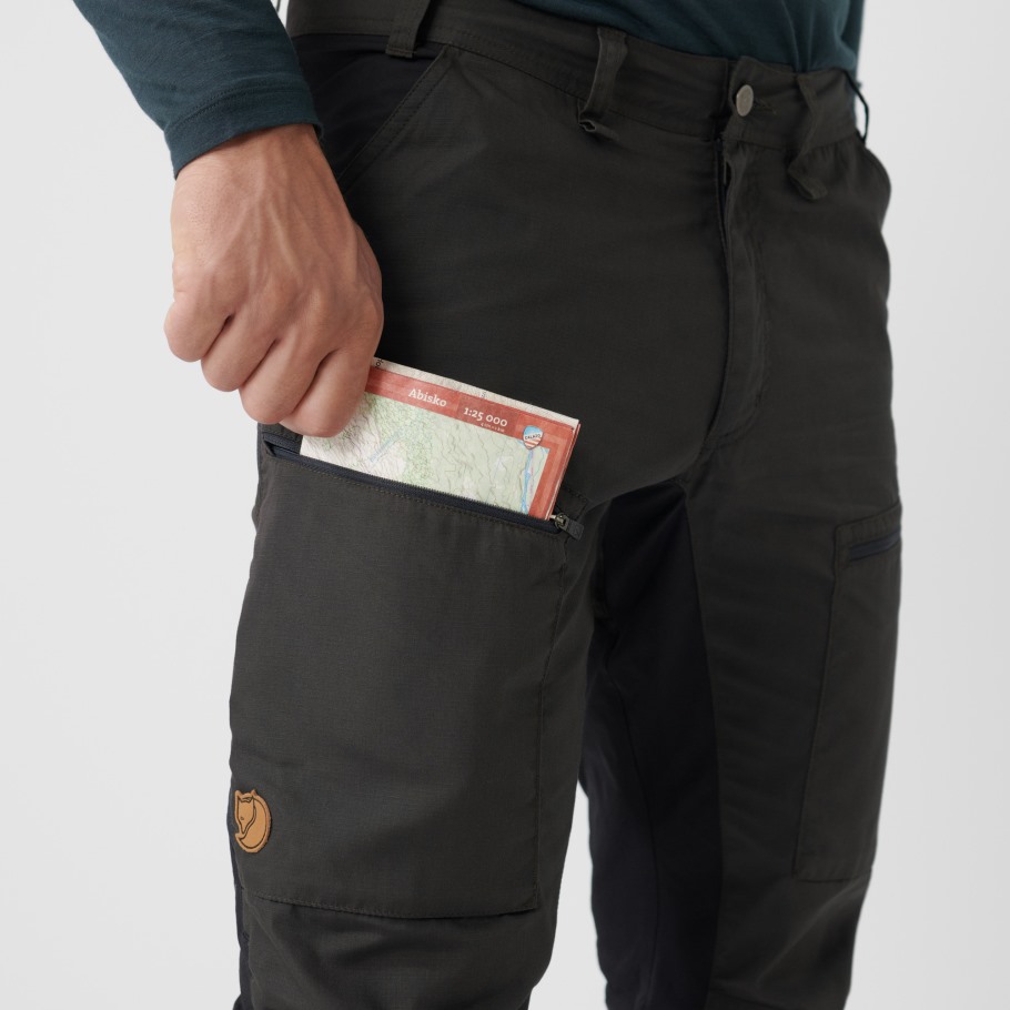 Fjällräven Outlets Olive Abisko Lite Trekking Trousers M Reg