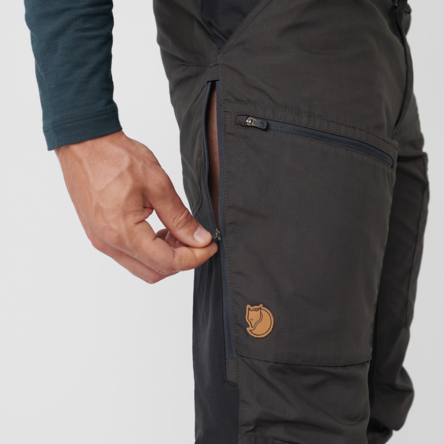 Fjällräven Outlets Olive Abisko Lite Trekking Trousers M Reg