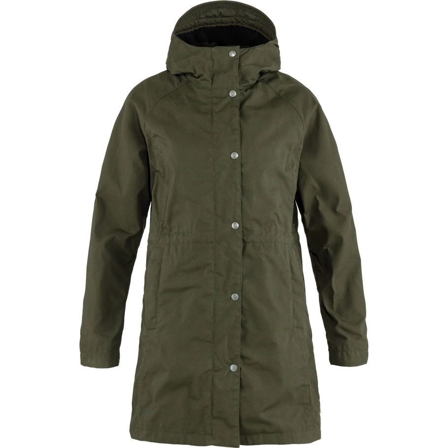Fjällräven Outlets Brand Karla Hydratic Jacket W Dyp Skog