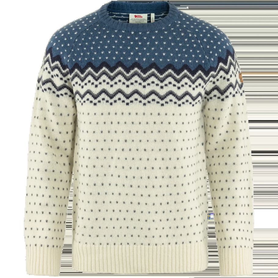 Kritthvit-indigoblå
