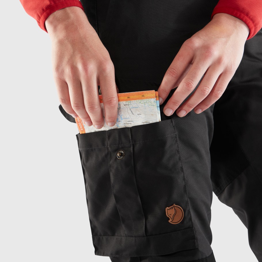 Fjällräven Outlets Vidda Pro Bukse Med Kort Fjellblå