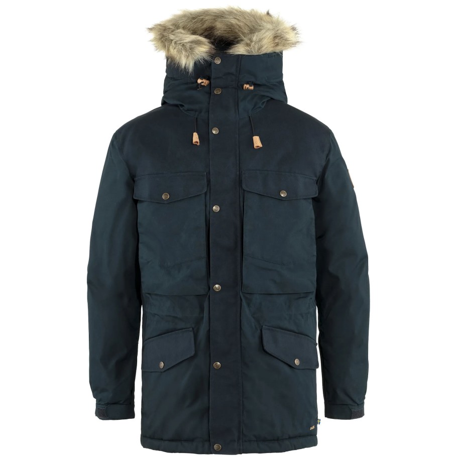 Singi Down Jacket M Dark Navy Fjällräven Outlets
