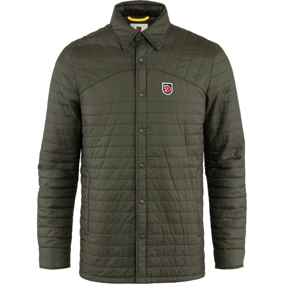 Expedition X-Lätt Shirt M Fjällräven Outlets Deep Forest