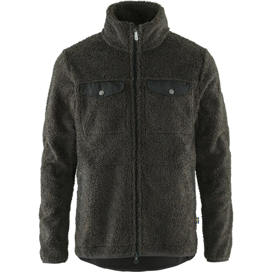 Fjällräven Outlets Mørkegrå Greenland Pile Fleece M