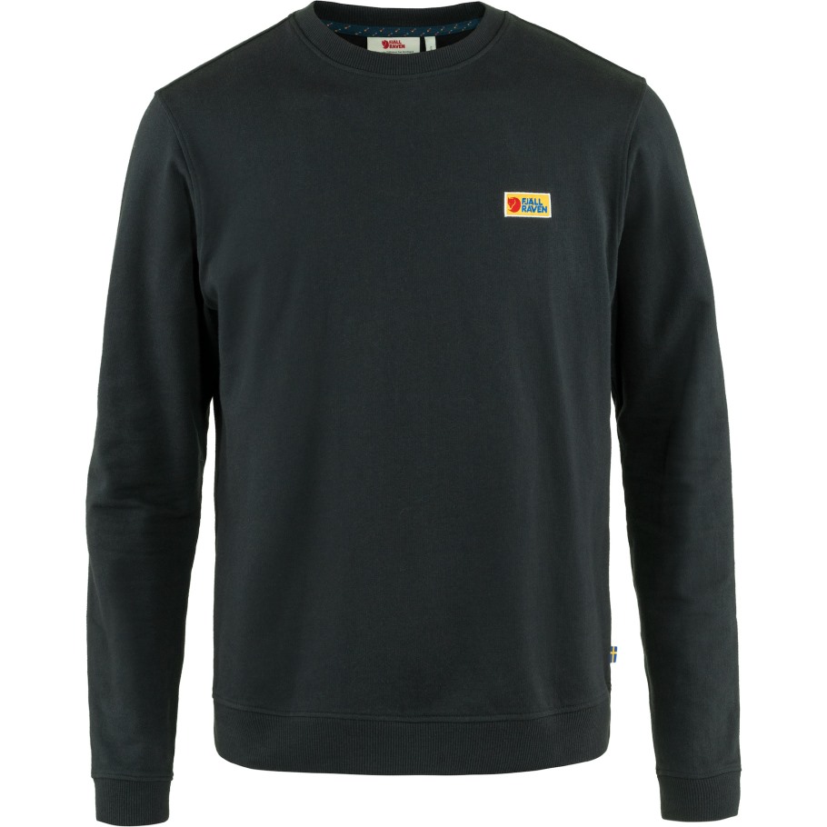 Black Vardag Sweater M Fjällräven Outlets