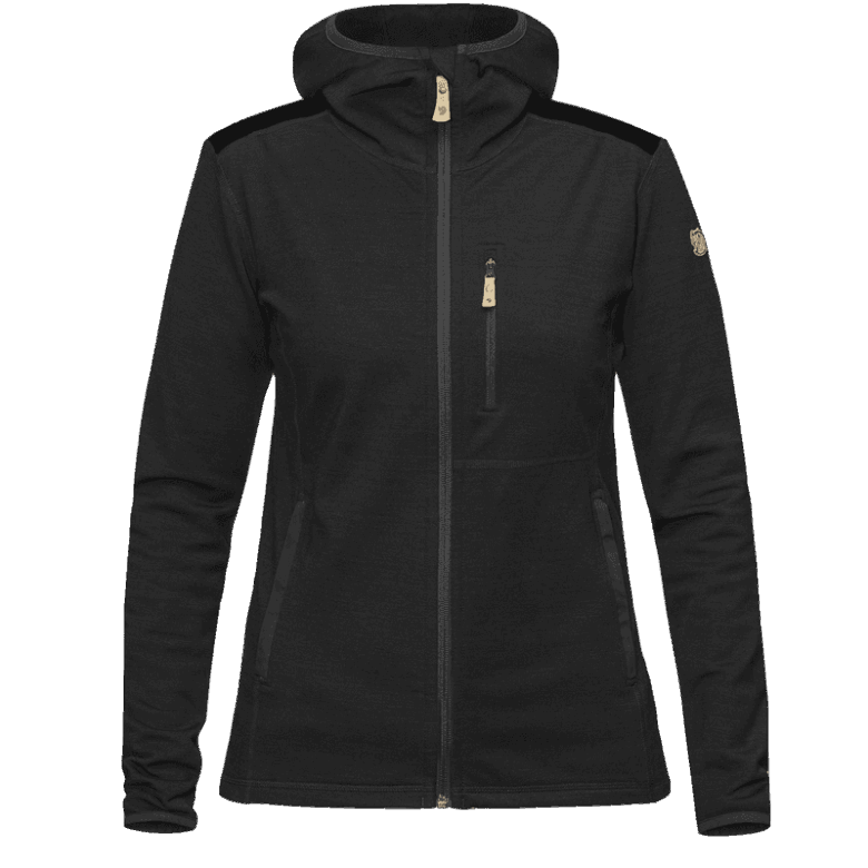 Mørk Grå Keb Fleece Hettegenser M - 2 Farger Fjällräven Utsalgssteder