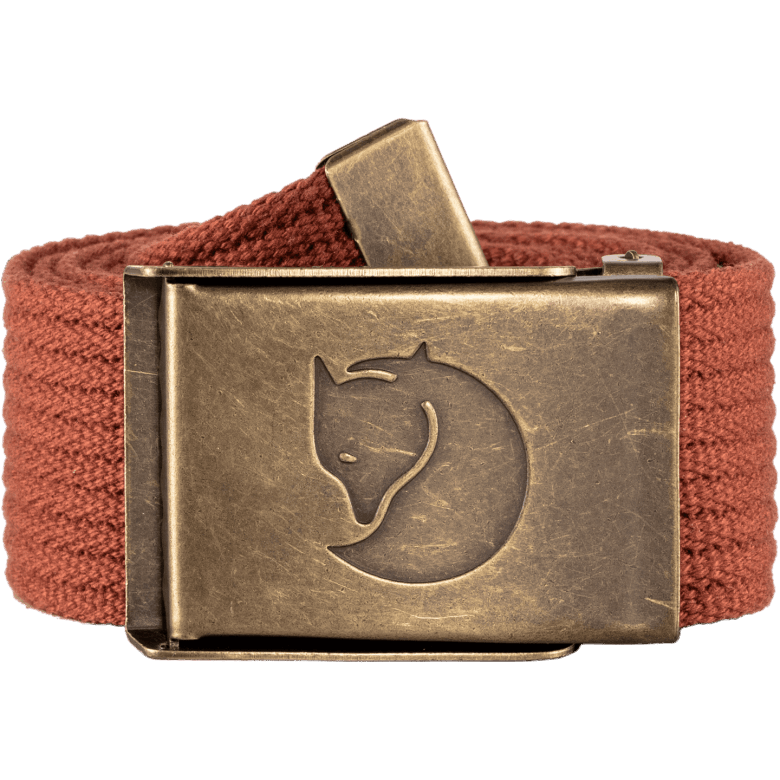 Høstblad Canvas Messing Belte 4cm Fjällräven Utsalgssteder