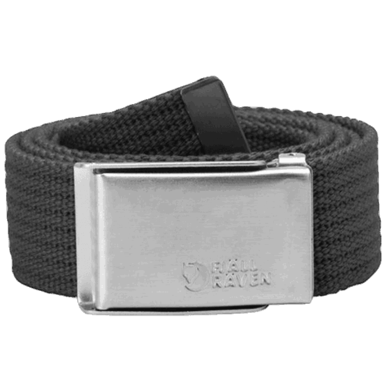 Fjällräven Outlets Merkevare Merano Canvas Belte Mørk Grå