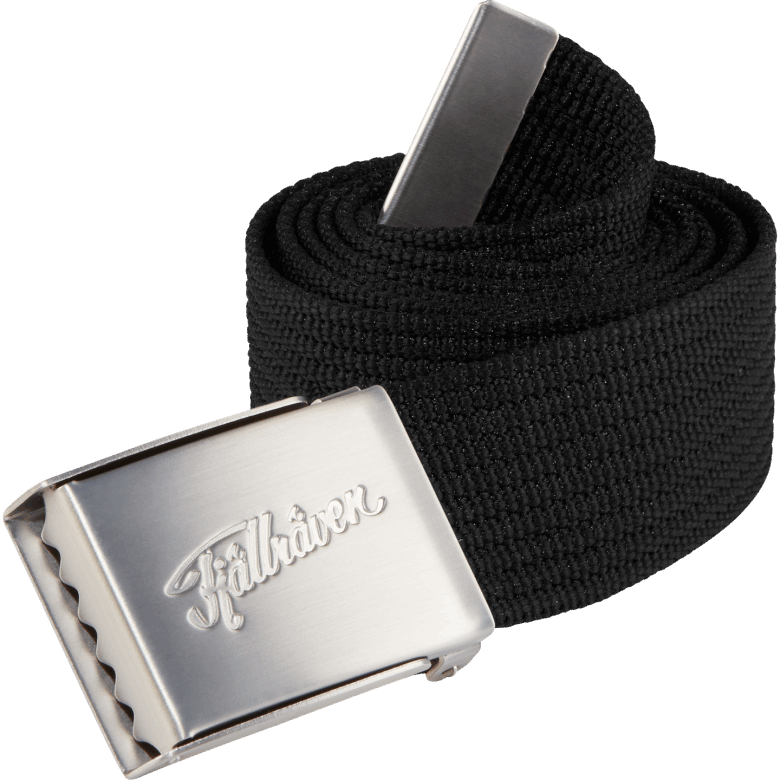 Fjällräven Outlets Merkevare Övik Webbing Belte Svart