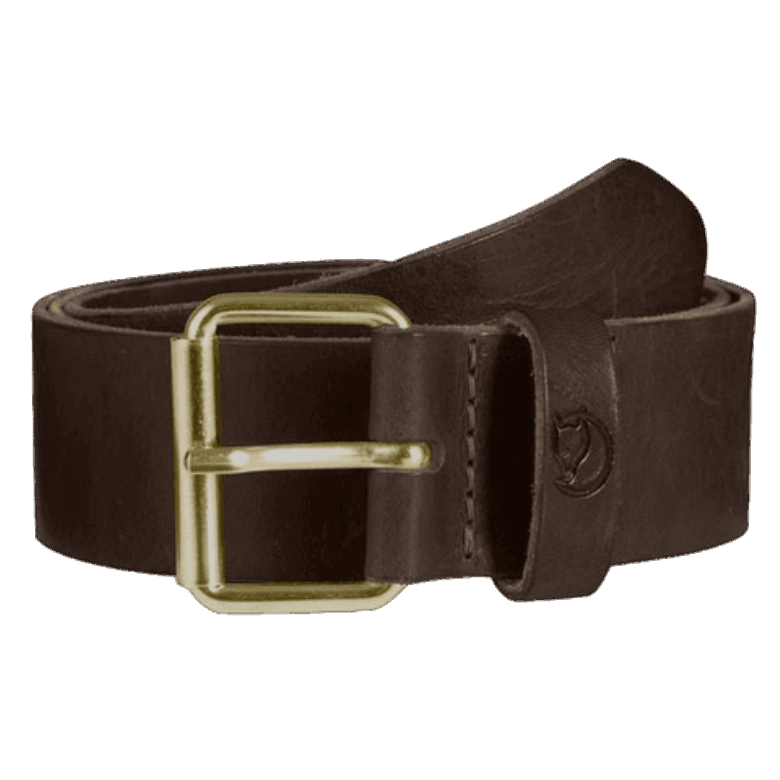 Skinn Brun Fjällräven Outlets Singi Belte 4cm