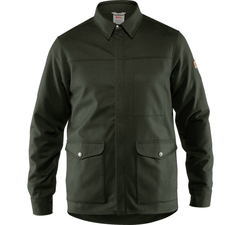 Greenland Re-wool Shirt Jacket M Fjällräven Outlets Deep Forest