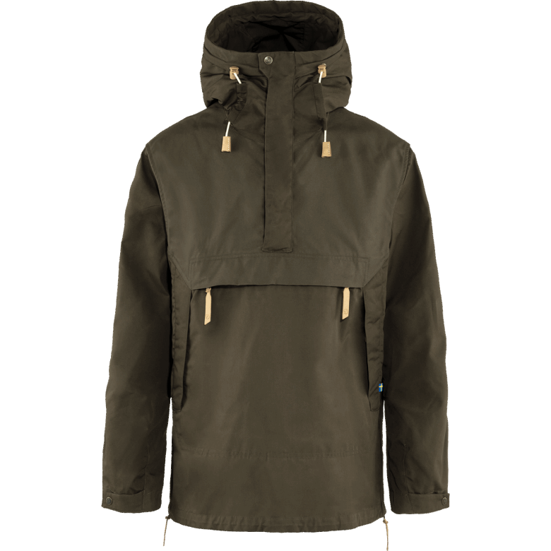 Fjällräven Outlets Mørk Oliven Anorakk Nr. 8 M - 2 Farger