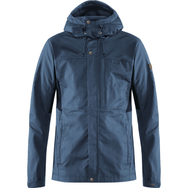 Fjällräven Outlets Onkel Blå/mørkegrå Kaipak Jakke M - Onkel Blå - Mørkegrå