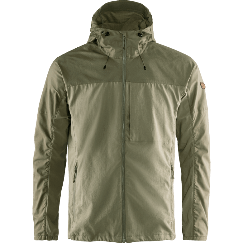 Fjällräven Outlets Savanna- Lys Oliven Abisko Midtsommerjakke M - 2 Farger