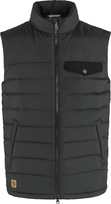 Greenland Down Liner Vest M - Svart Fjällräven Outlets Svart