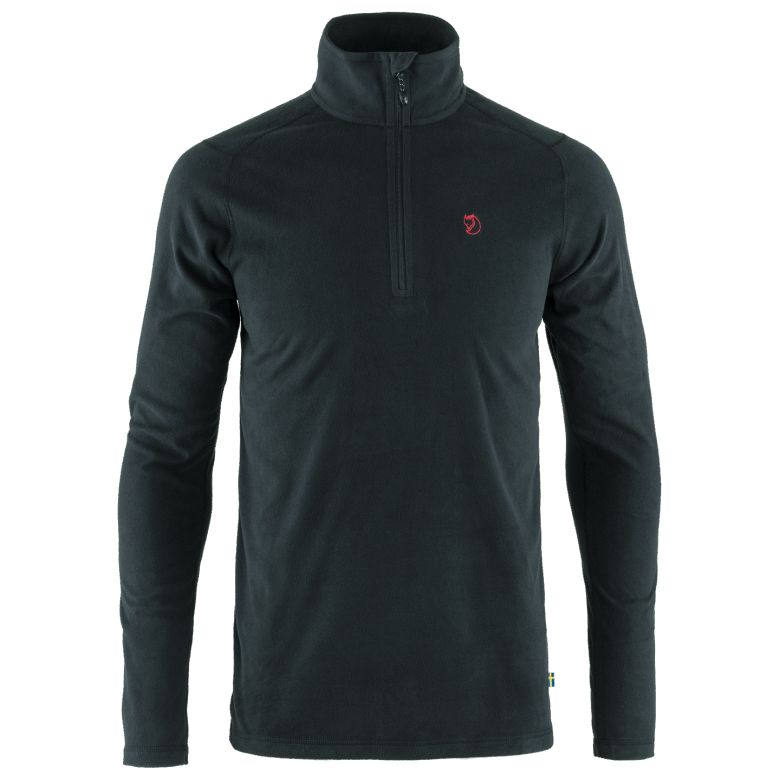 Furu Halv Glidelås M Fjällräven Outlets Merke Sort