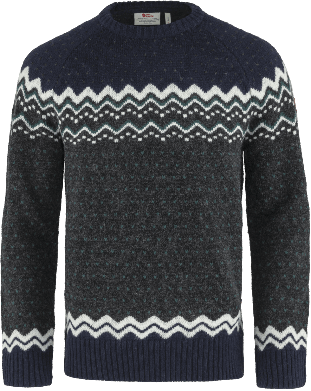 Fjällräven Outlets Arktisk Grønn Övik Strikkegenser M - 2 Farger