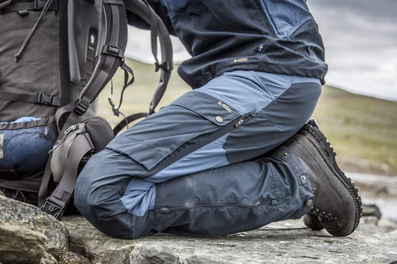 Fjällräven Outlets Mørk Marineblå Keb Bukser M Vanlig