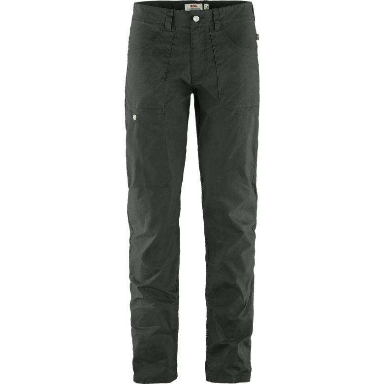 Mørkegrå Fjällräven Outlets Hverdags Lite Bukser M - Mørkegrå