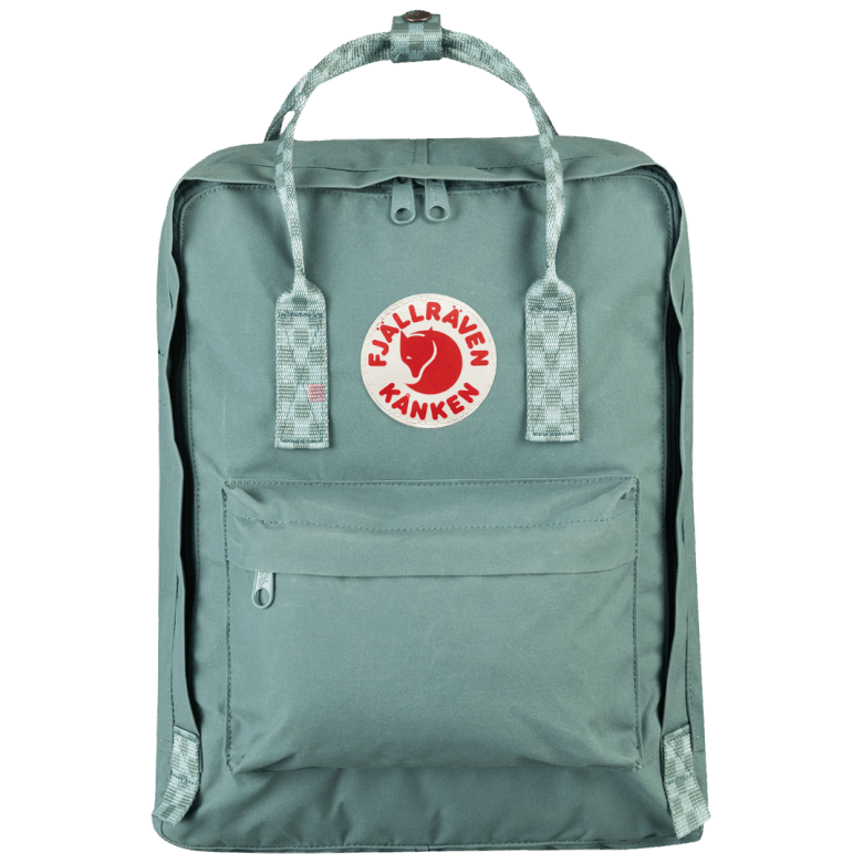 Frostgrønt/sjakkmønster
