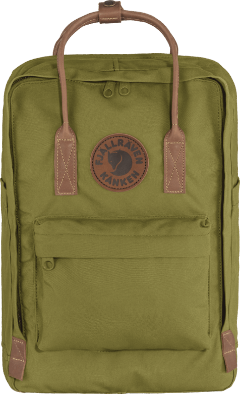 Bladgrønn Kånken No.2 Laptop 15 Fjällräven Utsalgssteder