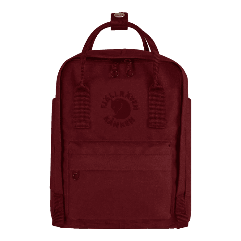 Re-kånken Mini - 2 Farger Okserød Fjällräven Utsalgssteder