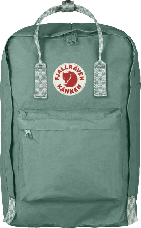Kånken Laptop 17- 6 Farger Fjällräven Outlets Frostgrønn/sjakkmønster