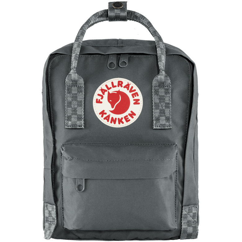 Kånken Mini - Diverse Farger Fjällräven Outlets Supergrå Sjakkmønster