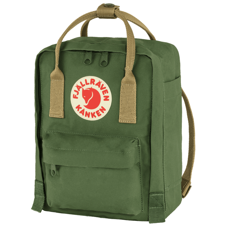 Kånken Mini - Ulike Farger Gran Grønn-leire Fjällräven Utsalgssteder