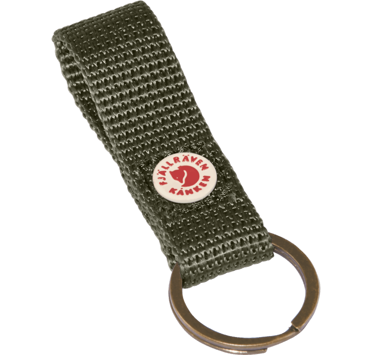 Kånken Nøkkelring- Grønn Grønn Fjällräven Outlets