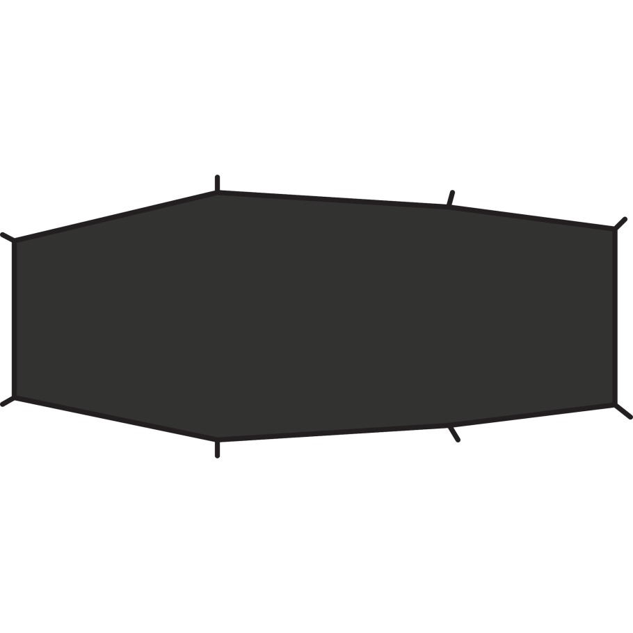 Svart Fjällräven Outlets Lite 2 Fotavtrykk