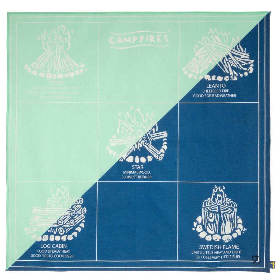 Coast Line-sky Campfire Bandana Fjällräven Outlets