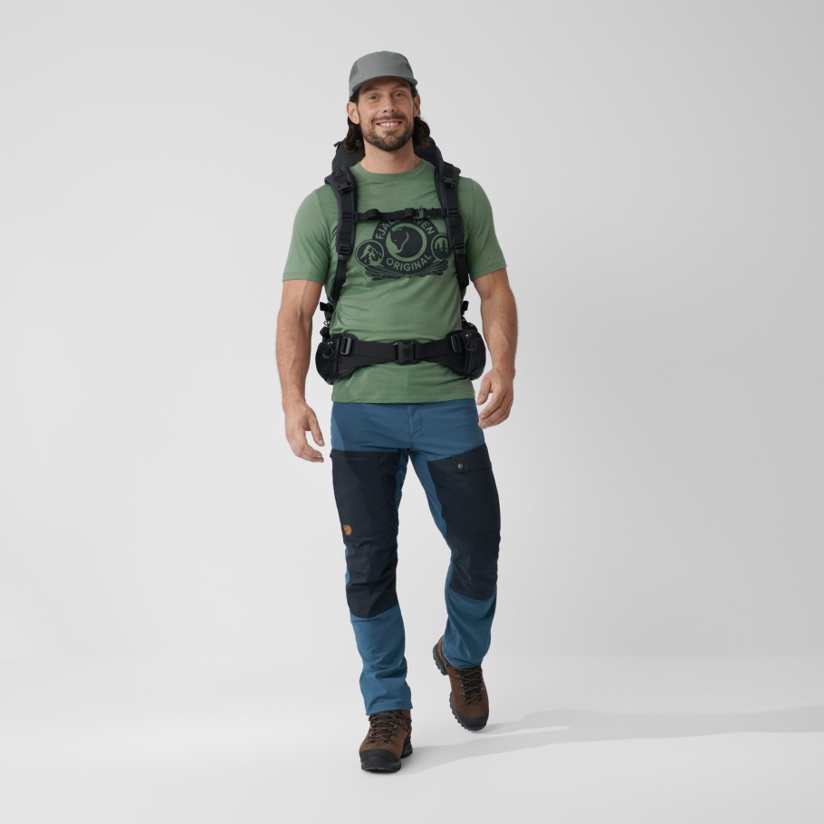 Savanne-lett Oliven Abisko Midtsommerbukse M Lange Fjällräven Outlets