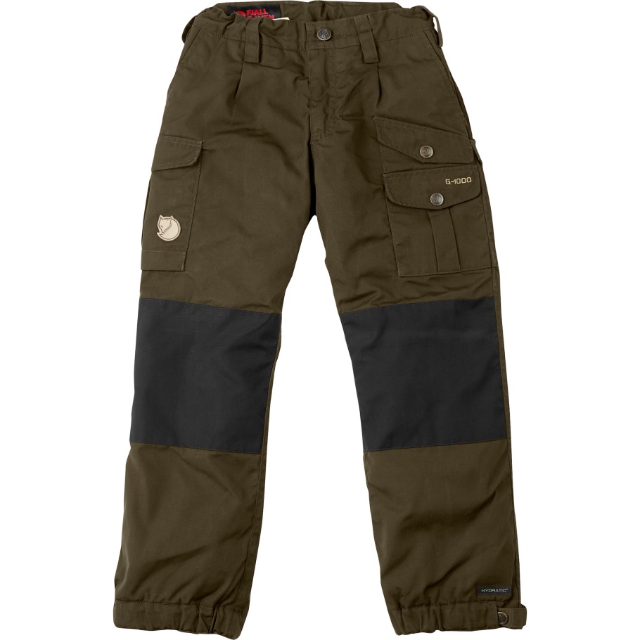 Fjällräven Outlets Dark Olive Kids Vidda Polstrede Bukser