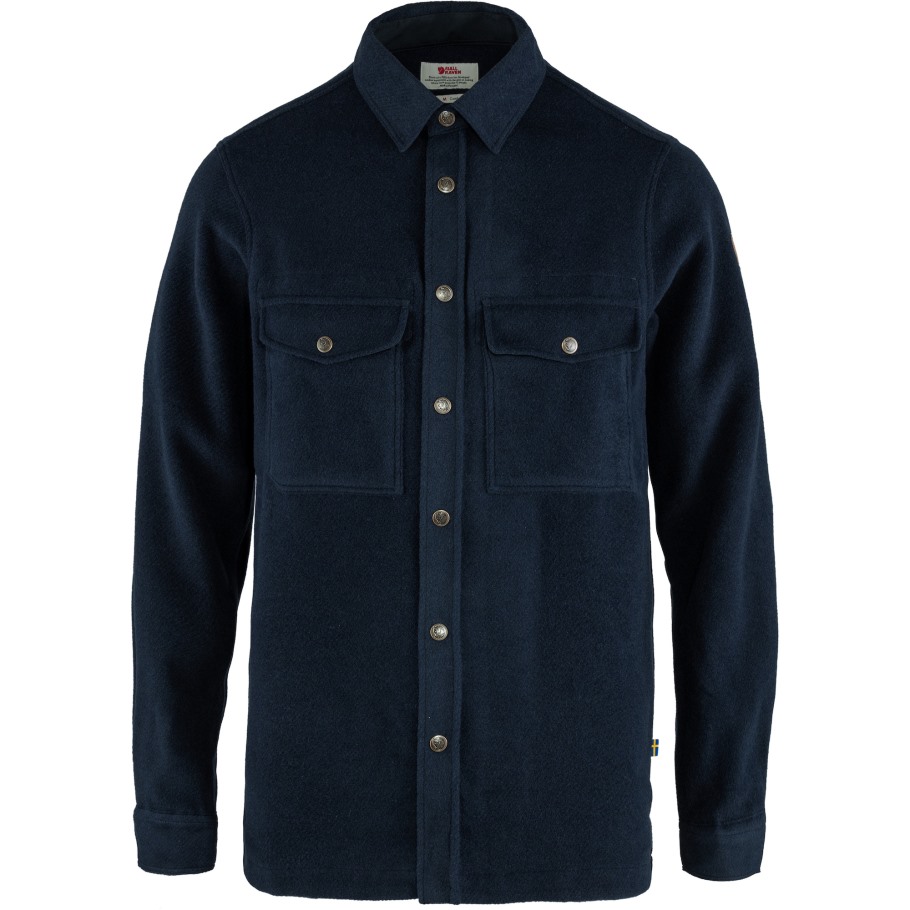 Fjällräven Outlets Night Sky Canada Skjorte Solid M