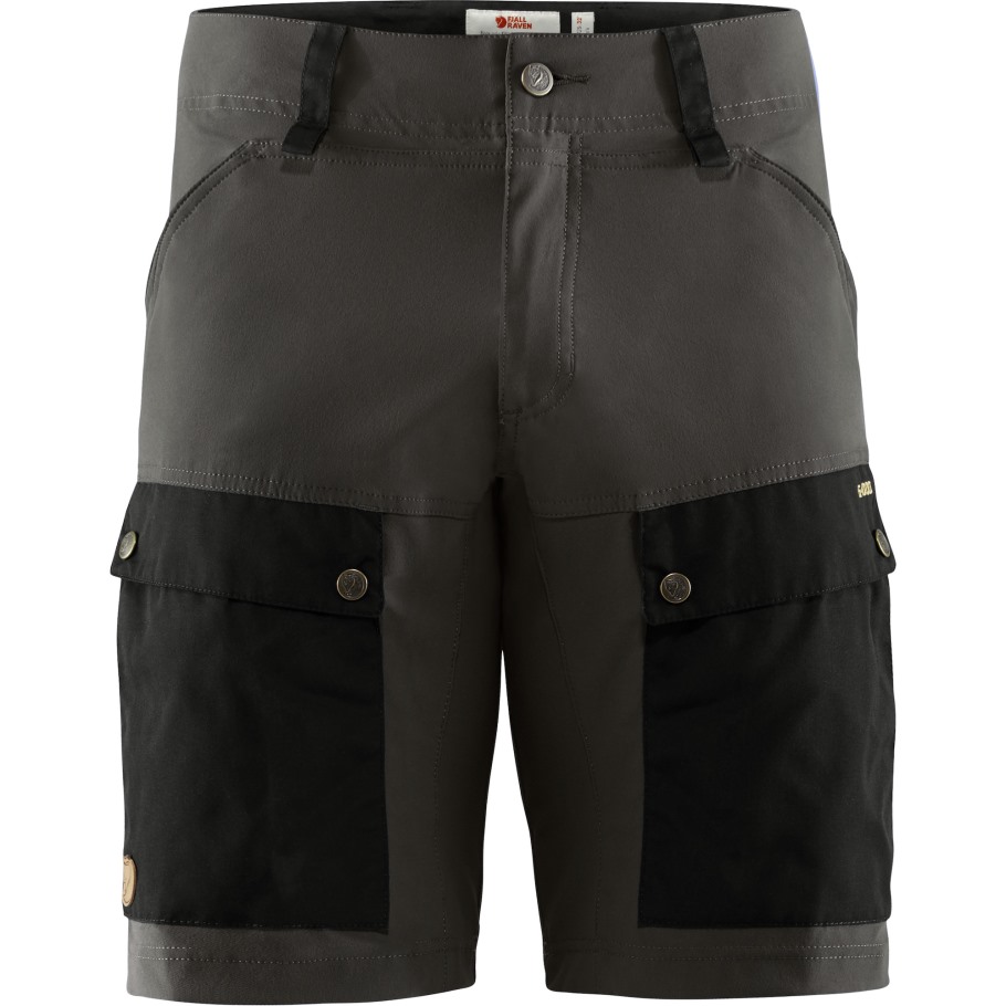 Fjällräven Outlets Svart-stein Grå Keb Shorts M