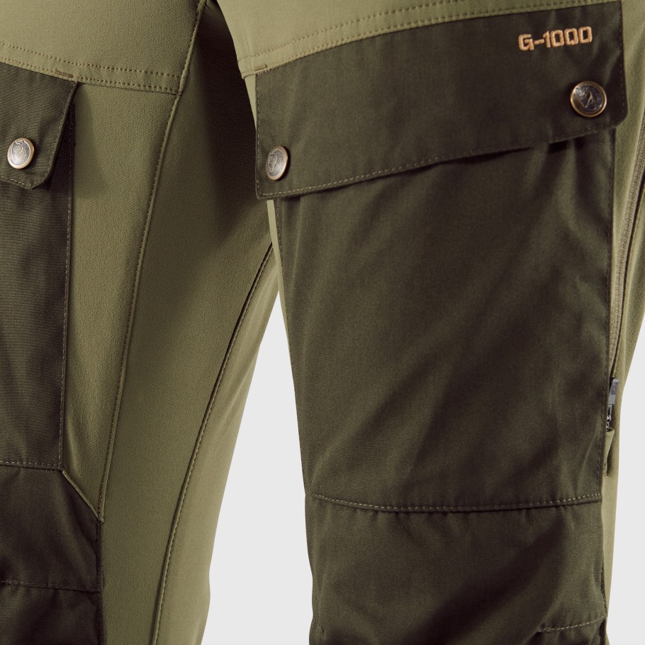 Keb Bukser Med Korte Svart-stein Grå Fjällräven Utsalgssteder