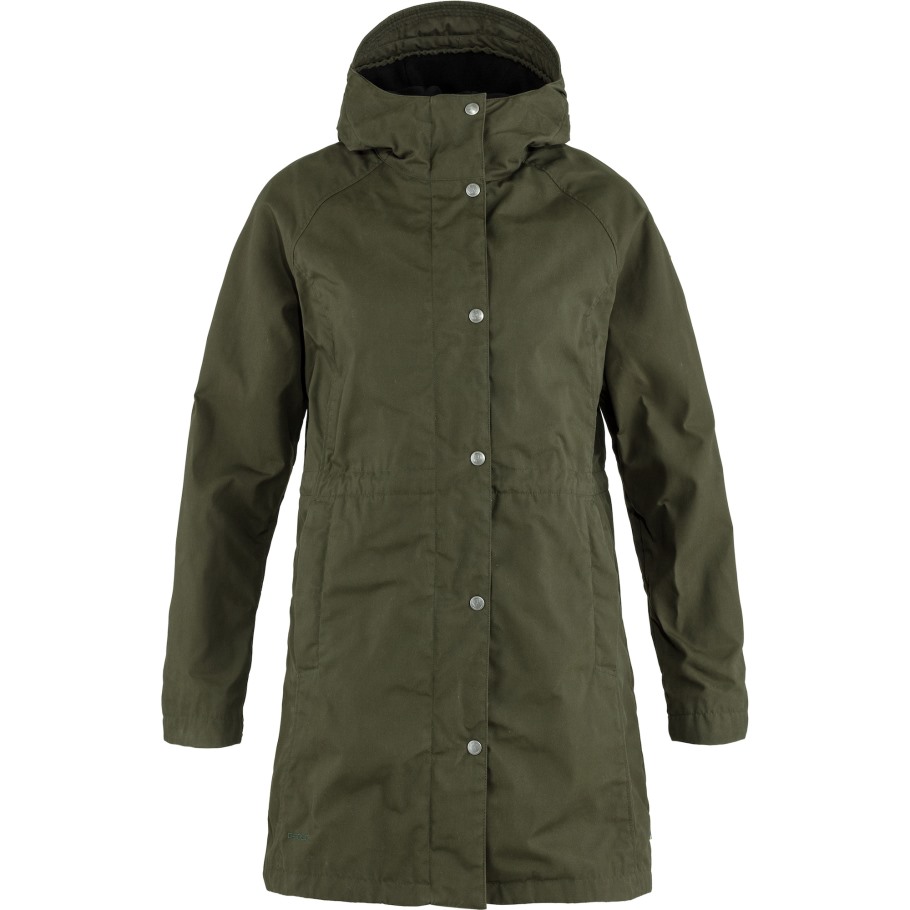 Deep Forest Fjällräven Outlets Karla Hydratic Jacket W