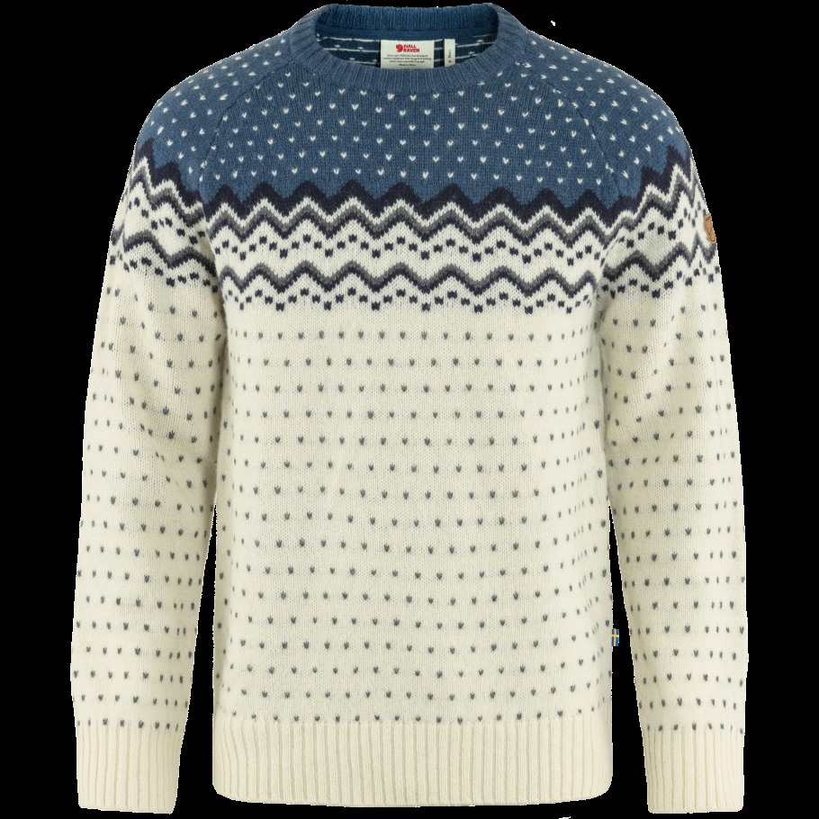 Kritthvit-indigoblå
