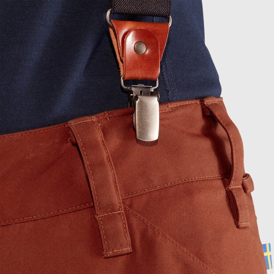 Fjällräven Outlets Dyp Skog Vidda Pro Ventilerte Bukser Med Kort