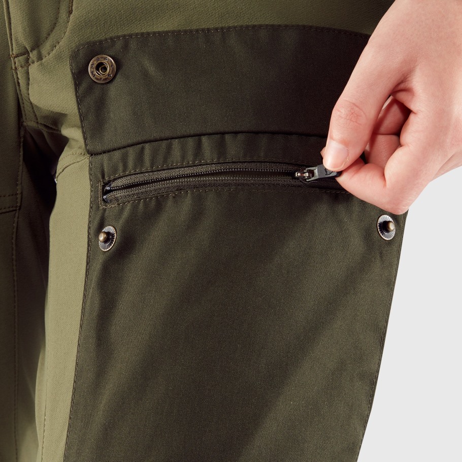 Basalt Fjällräven Outlets Keb Bukser Med Kort