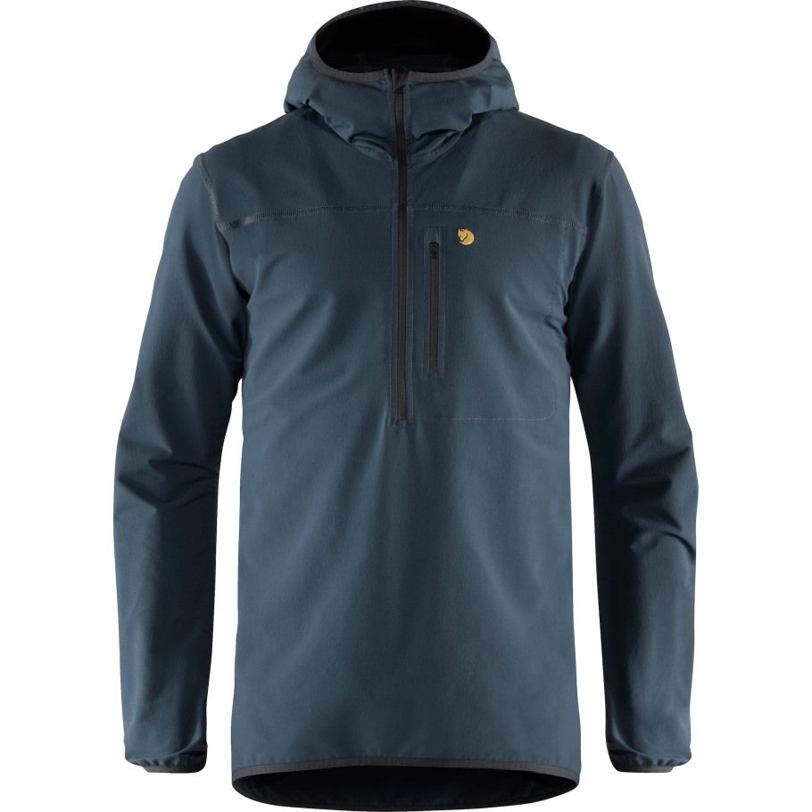Bergtagen Stretch Half Zip M Mountain Blue Fjällräven Outlets