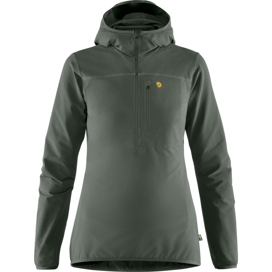 Basalt Fjällräven Outlets Bergtagen Stretch Halv Glidelås M
