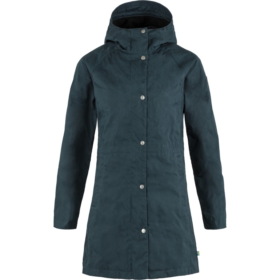 Karla Hydratic Jacket W Fjällräven Outlets Mørk Marineblå