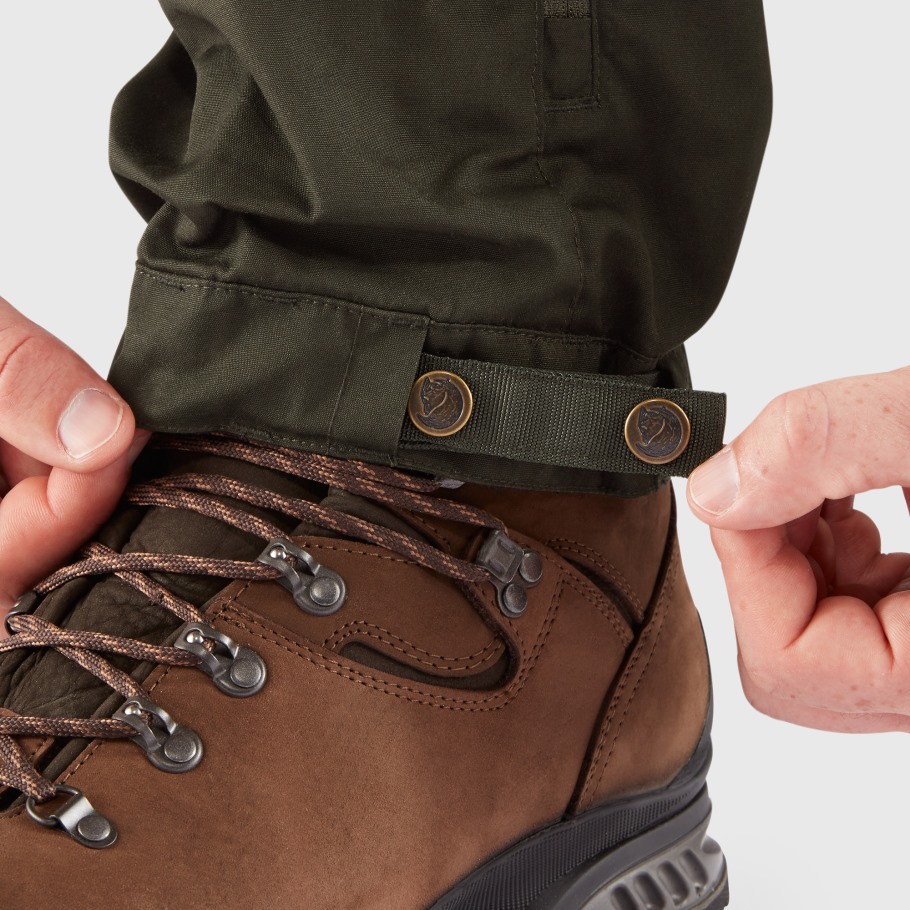 Fjällräven Outlets Keb Bukser M Reg Mørk Marine-onkel Blå