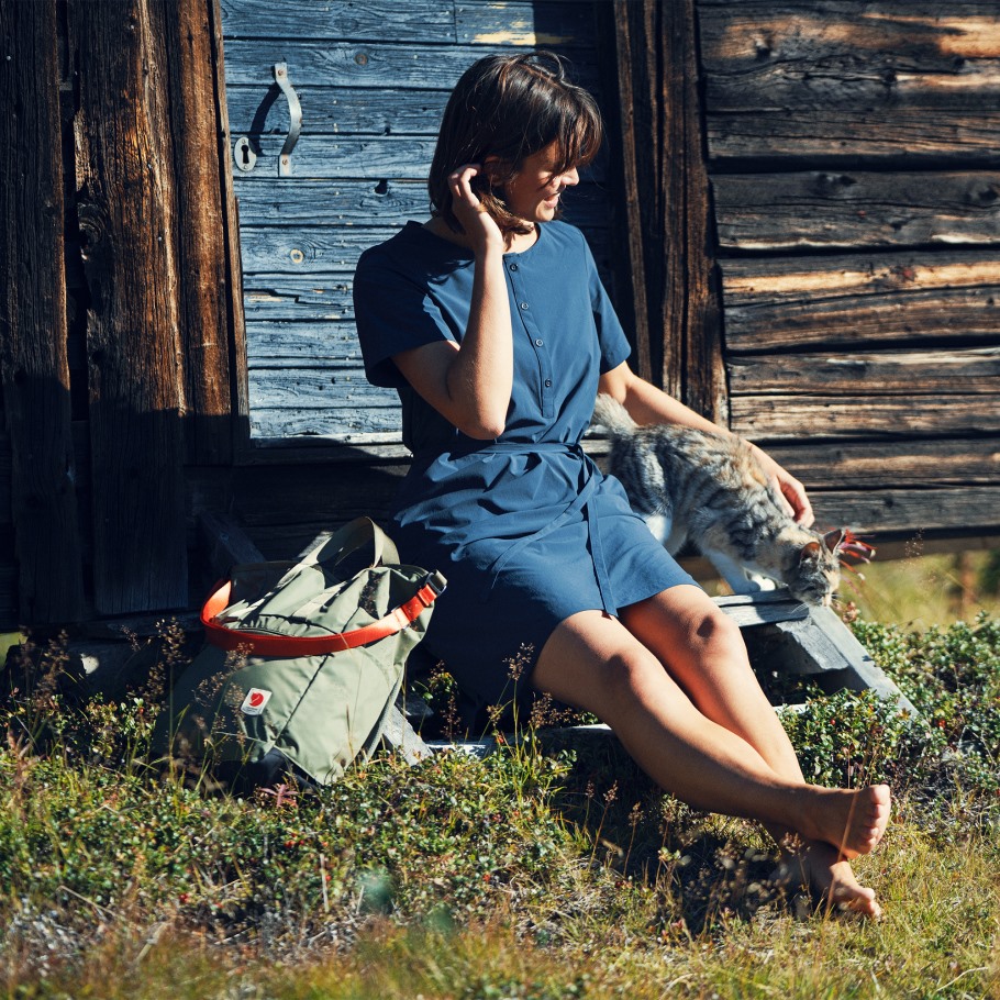 Fjällräven Outlets Bringebærrød Övik Lite Kjole M