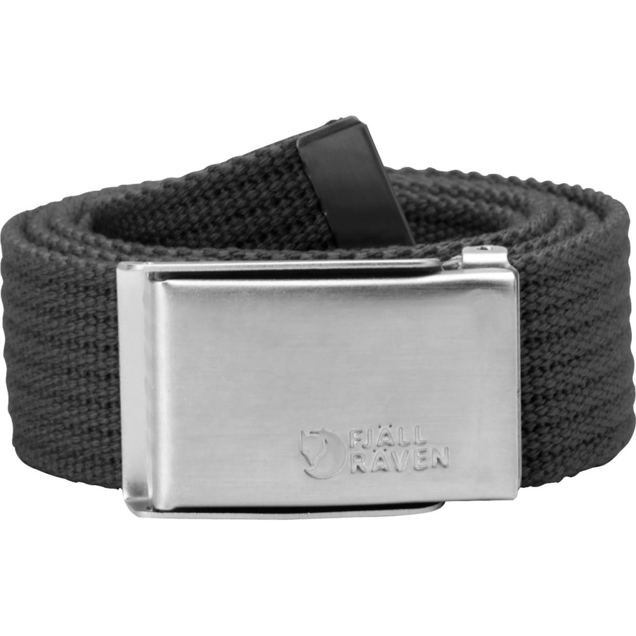 Fashion Fjällräven Outlets Merano Canvas Belt Dark Grey